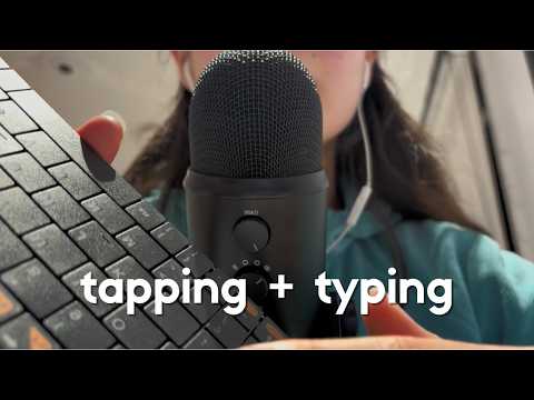 ASMR Screen Tapping & Keyboard Typing for Sleep🌙
