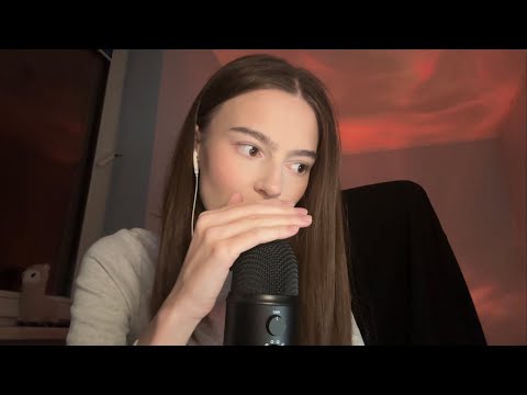 ASMR inaudible whisper (clicky)