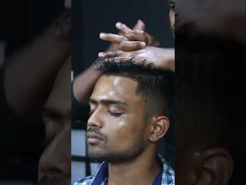 Relax Bro Calm Down | High Pressure Head Massage With Lots Of Oil | Neck Crack ASMR Massage #shorts