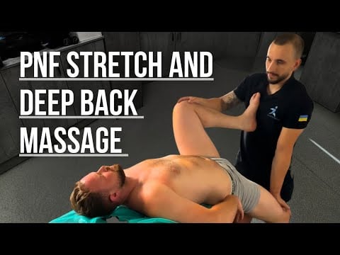 When Nothing Works — PNF Stretch + Deep Back Massage Saves the Day