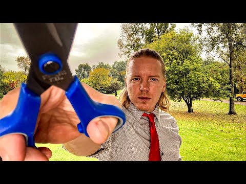 ASMR - Most Realistic Barbershop Haircut Ever