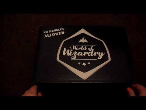 ASMR World of Wizardry Unboxing, September 2017 (whispered)