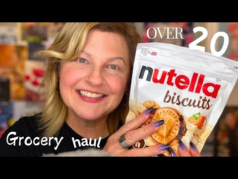 ASMR | Grocery Haul with Over 20 Tingly Items | Featuring Tapping, Crinkles, Liquid Sounds ✨💗