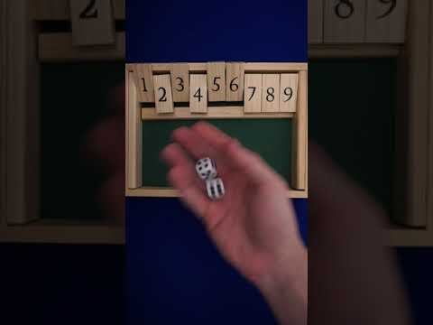 [ASMR] Shut the Box #Shorts