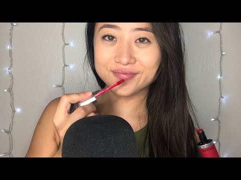 ASMR | Lipstick Applications | Mouth Sounds | Chapstick