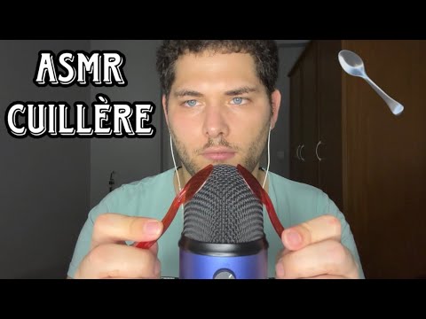 ASMR Français : JE TE DÉTEND AVEC LA CUILLÈRE SUR LE MICRO 🥄