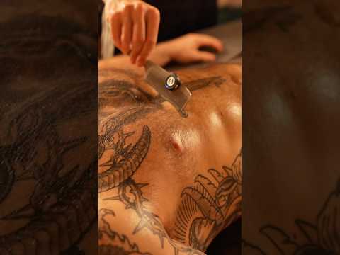 Metal comb body hair brushing. Sounds rough doesn’t it?
