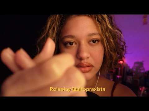 ASMR sessão completa de quiropraxia (roleplay, voz suave, atenção pessoal)