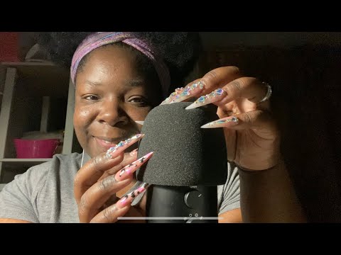 {ASMR} Mic Triggers (Foam Cover Triggers)