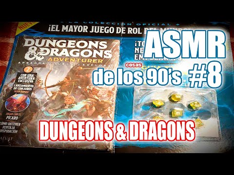 ASMR de los 90's | #8 Dungeons & Dragons [Unboxing]