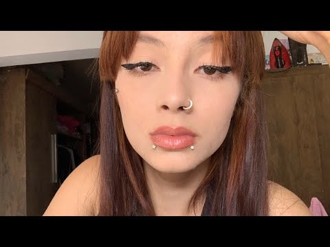 Asmr Spit Painting (gatilhos visuais e sons de boca)