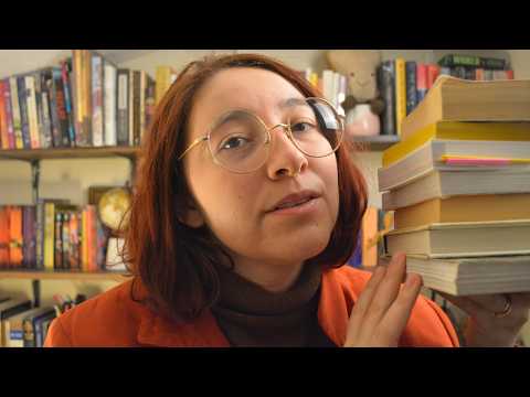 ASMR Librarian Helps You Check Out Books (you've never been to a library before)
