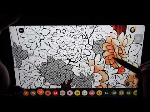 😴📱ipad ASMR  60 minutes of relaxing coloring (Jane Eyre's story) (2) Whisper - Click # Whisper