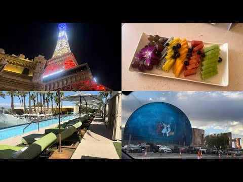 ASMR Travel Vlog ✈️🏜️🤍 | my trip to las vegas (whispered voiceover)