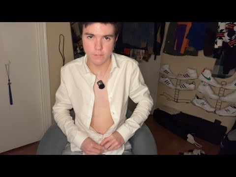 ASMR - Clothing Sounds (Button Up/Pants)