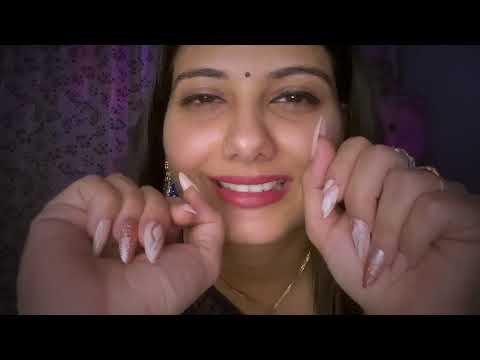 Hindi ASMR- Wife Roleplay| Anxiety relief hack| fabric scratching for Instant Body & Mind Relaxation