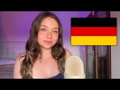 ASMR in German! 🇩🇪❣️(Deutsch ASMR) 
