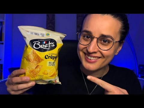 ASMR FR | DÉGUSTATION CHIPS de crêpes BRETS 🥞 