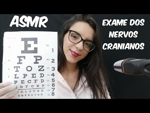 ASMR ROLEPLAY: EXAME DOS NERVOS CRANIANOS