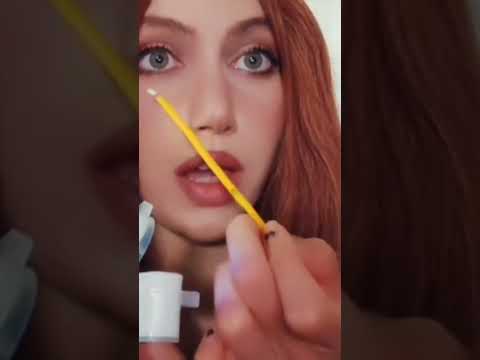 COLORING YOUR FACE ASMR #lofiasmr #softspoken #asmrsounds #pov #asmrsounds #asmrwhispering #relax