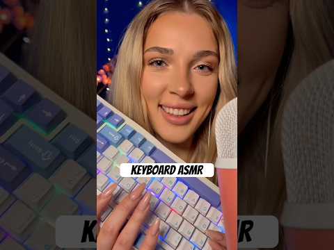 Scratches the brain just right 💆‍♀️✨#asmr #keyboard #relax #asmrsounds #american #british #sleep