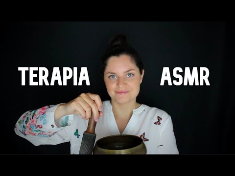 ASMR Terapia de Som para RELAXAR RAPIDAMENTE | Canto Suave, Sino Tibetano e Natureza