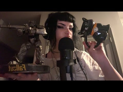 asmr | shopping haul! halloween, figures, etc 🩷