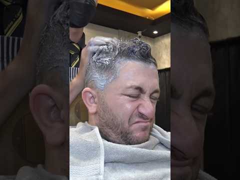 Luxury BARBER Head Massage In Indonesia #indonesiabarbershop #headmassage #kafamasajı #berbermasajı