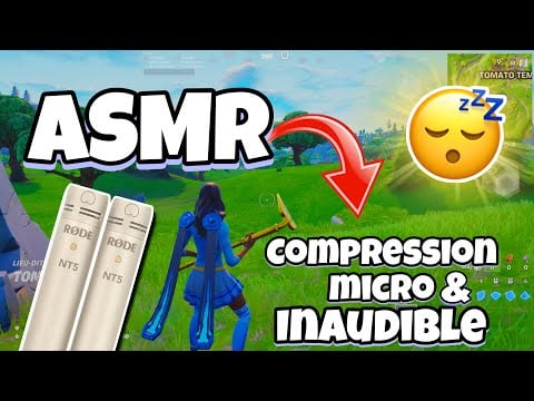 ASMR Français • COMPRESSION DES MICRO ET INAUDIBLE AVEC LES RODE NT5 😴