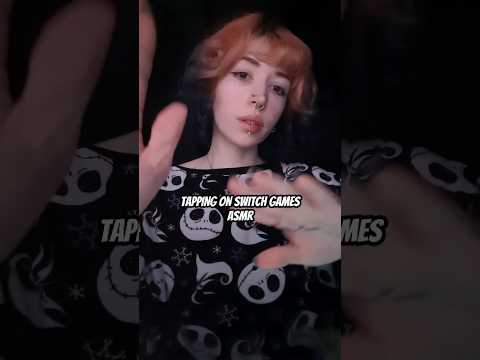 Tapping on Nintendo Switch Games ASMR