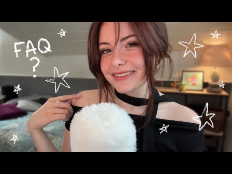 asmr  ₊˚✩ FAQ ~ vos questions  𓂃 ࣪ ִֶָ☾.