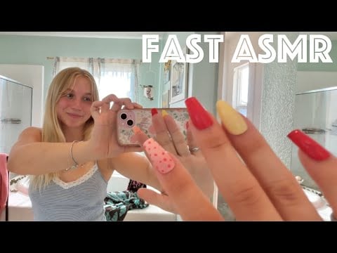 Fast & Speedy ASMR: Tapping, Scratching, etc. (Lofi) 😆💨