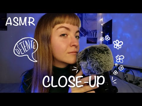 ASMR | Chuchotements en close-up super proche du micro 💤