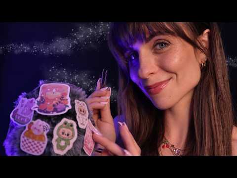 ASMR - Scalp check & massage crânien ☁️💆🏻‍♀️On retire des autocollants de tes cheveux 💗 (+pluie)