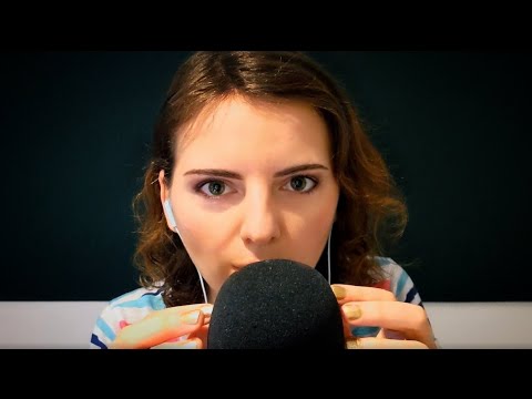 ASMR Brain Massage | Mic Scratching and Softly Blowing 💨