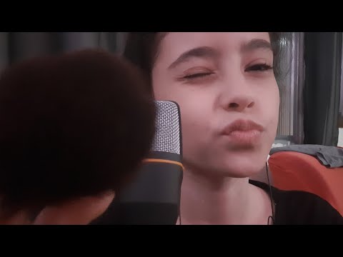 ASMR•pincel na tela e tapinng