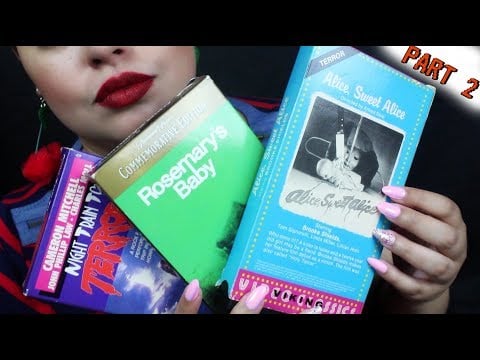 ASMR| Horror Movie Collection - VHS Edition (Part 2)