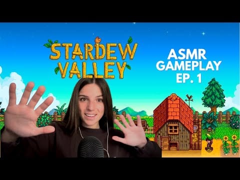 Stardew Valley ASMR Gameplay Ep. 1 | Chicken Coop and Fishing Fails