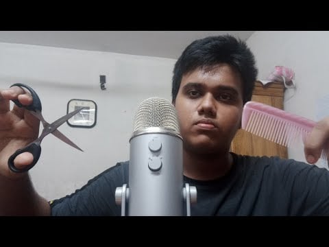 1 MINUTE ASMR FAST & AGGRESSIVE HAIRCUT