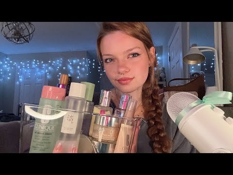 ASMR My Favorite Skincare Products🧴 | Tapping, Scratching + Rambles