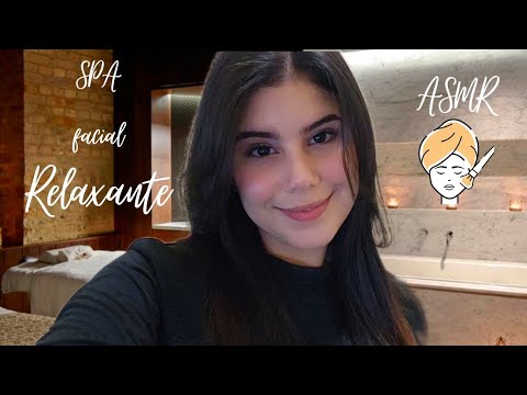 Spa e massagem facial relaxante com muitos sons de boca!!!