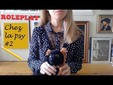 [ASMR Français] ROLEPLAY - Chez la psy - Saison 1 #2 - Stress de la rentrée, exercice de respiration
