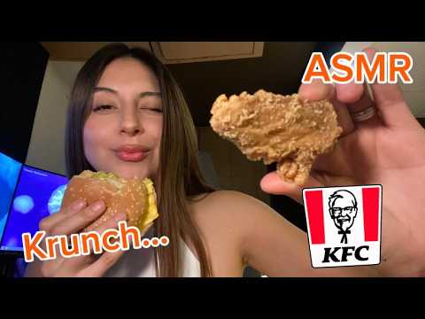 ASMR / COMIENDO KFC 🍗 (mukbang)