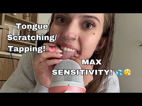 ASMR| HIGH SENSITIVITY T0NGUE & Teeth Tapping! + Mic Scratching with Layered Mouth Sounds