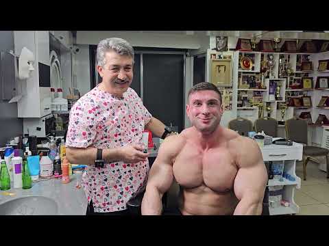 MUSCULAR FIT CLIENT ASMR: SCALP, NECK, EAR & SHOULDER MASSAGE! @1453harunn