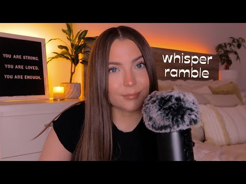 ASMR Whisper Ramble | Close Clicky Whispering