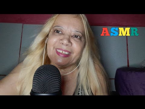 ASMR :  Gatilho  visual  com sons de boca.  te fará dormir  muito. 😴 😴