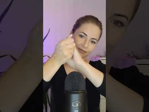 ASMR hand cream soft sounds