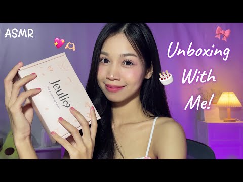 ASMR Let’s Unboxing Jeulia Jewelry With Me! 🎂🎀 Jeulia 10th Anniversary Sale