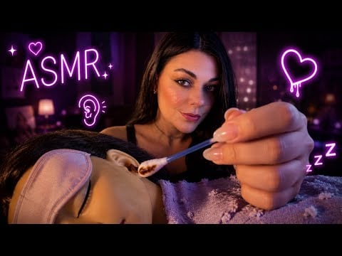 ASMR: Menina Obcecada Limpa Seu Ouvido Enquanto Você Dorme 😳😏